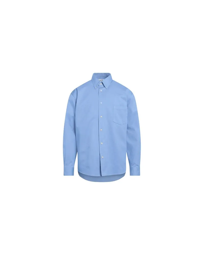 Acne Studios TOPS - Hemdenauf YOOX.COM Azurblau
