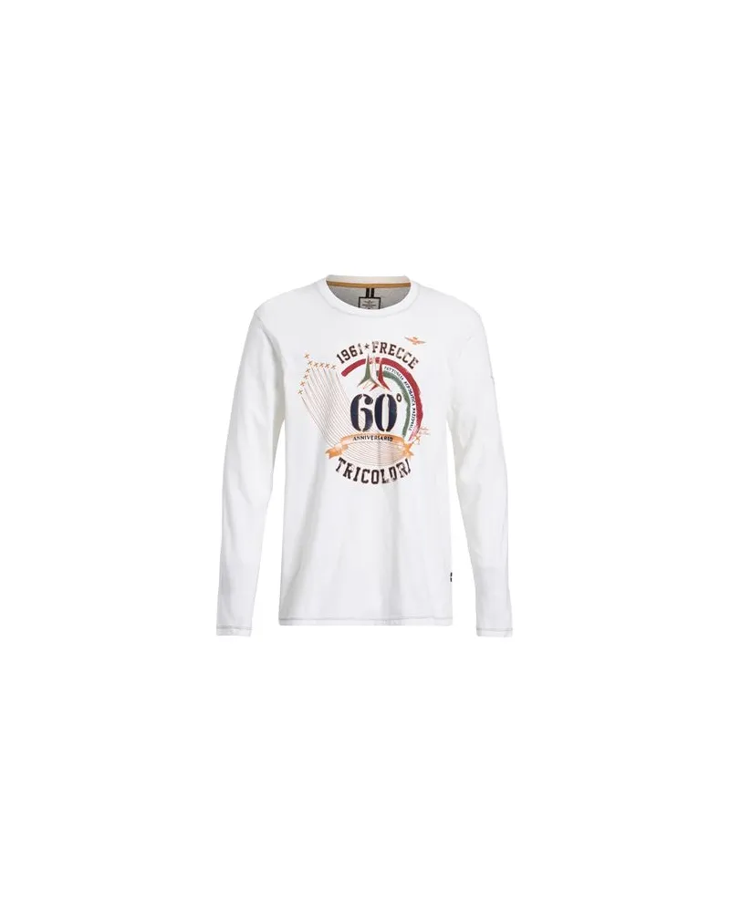 Aeronautica Militare TOPS - T-shirtsauf YOOX.COM Weiß