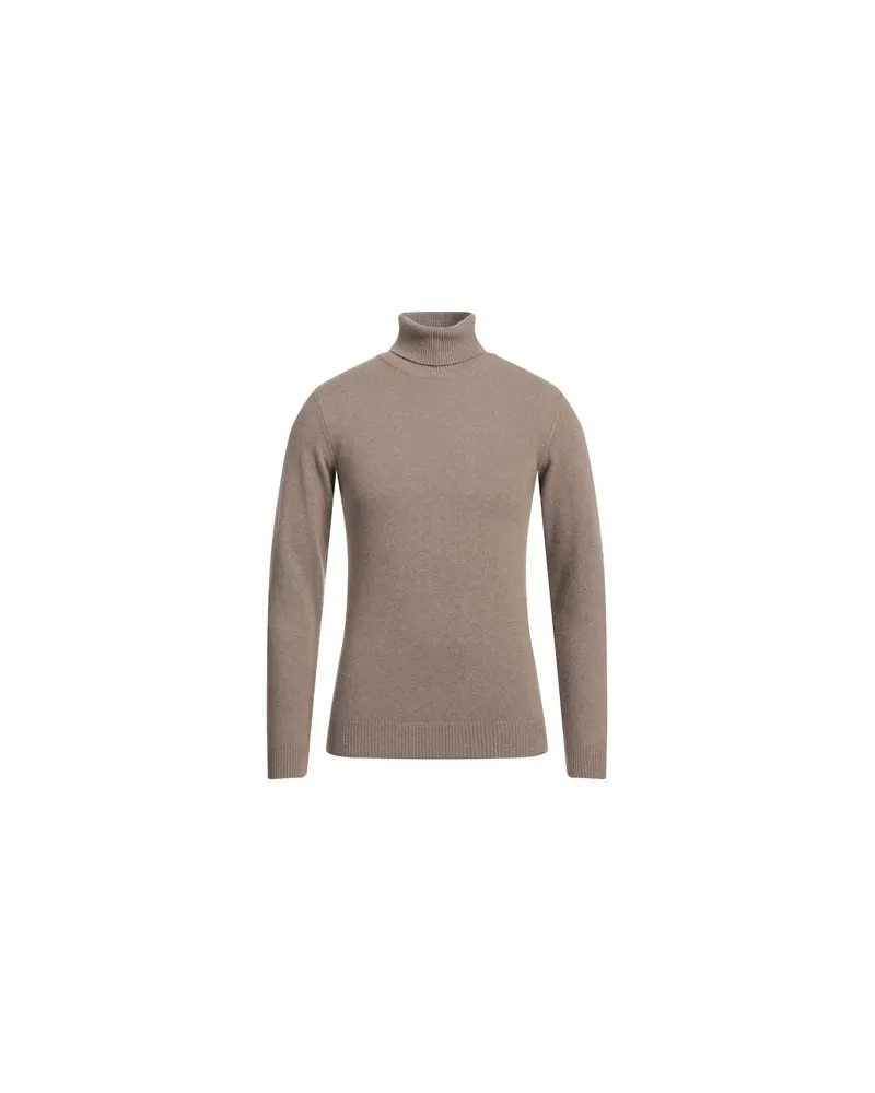 Daniele Fiesoli STRICKWAREN - Rollkragenpulloverauf YOOX.COM Khaki