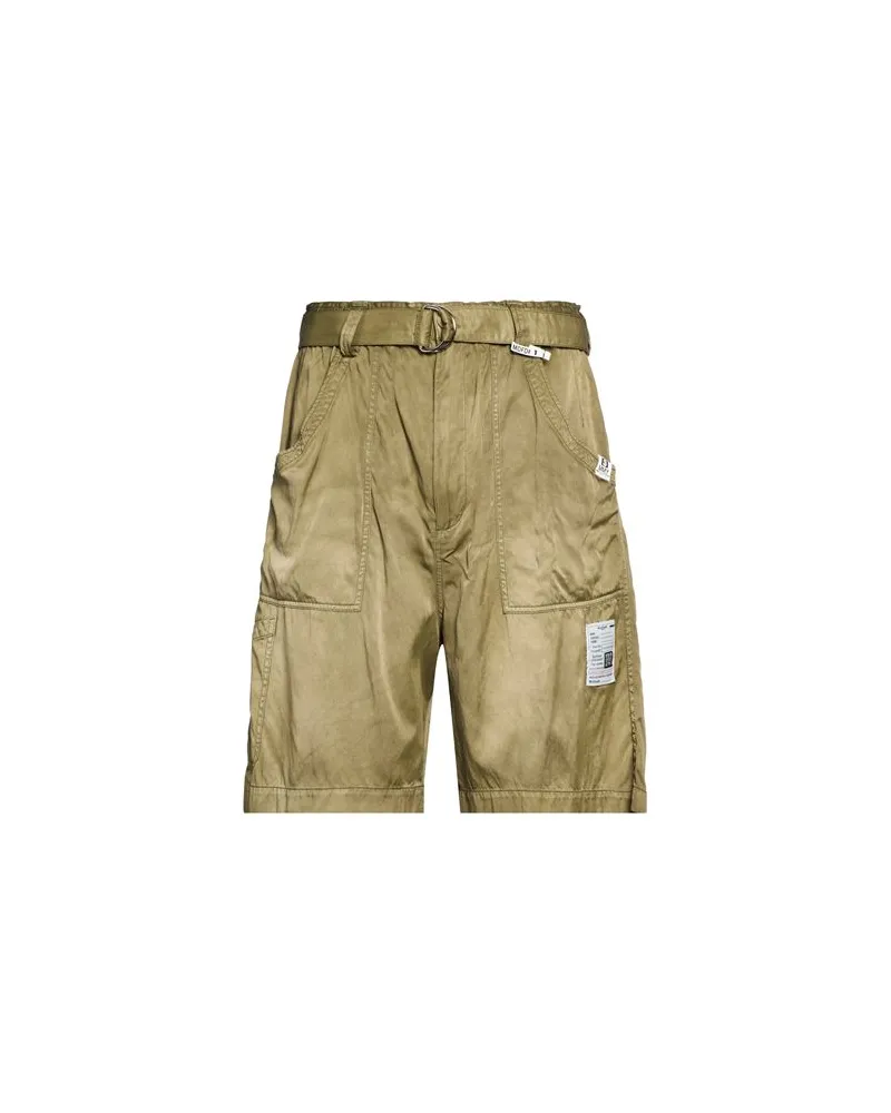 MIHARAYASUHIRO HOSEN & RÖCKE - Shorts & Bermudashortsauf YOOX.COM Militärgrün