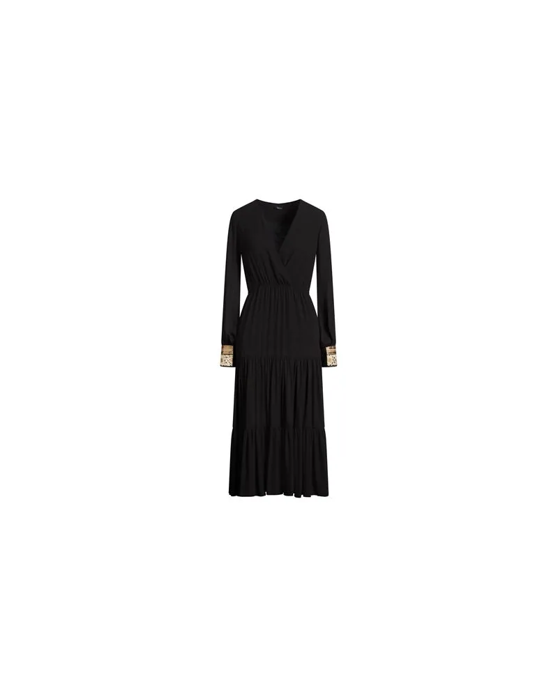 Hanita KLEIDER - Midi-Kleiderauf YOOX.COM Schwarz