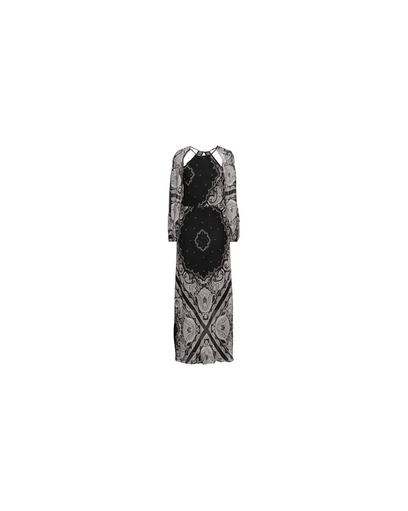 Twin-Set KLEIDER - Maxi-Kleiderauf YOOX.COM Schwarz