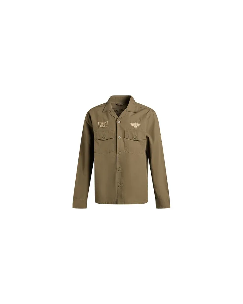 Only & Sons TOPS - Hemdenauf YOOX.COM Militärgrün