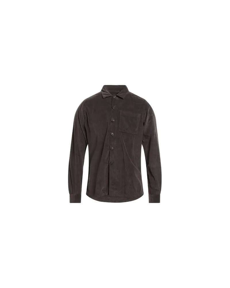 XACUS TOPS - Hemdenauf YOOX.COM Dunkelbraun