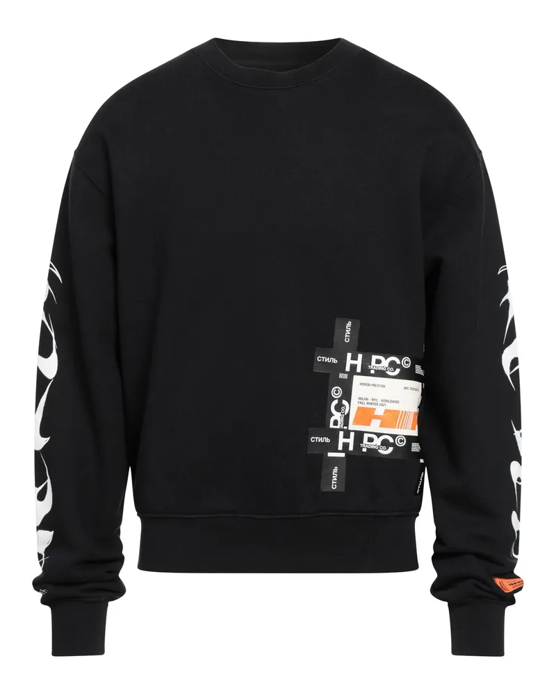 Heron Preston Sweatshirt Schwarz