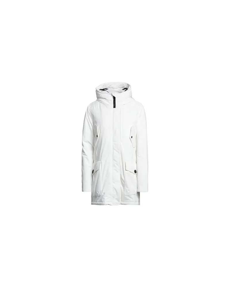 AdHoc JACKEN & MÄNTEL - Mäntelauf YOOX.COM Weiß