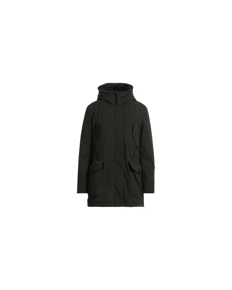 AdHoc JACKEN & MÄNTEL - Mäntelauf YOOX.COM Militärgrün