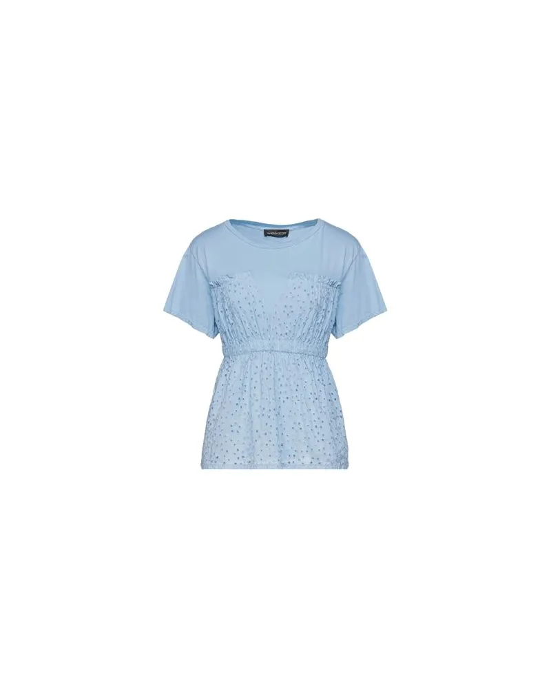 Vanessa Scott TOPS - T-shirtsauf YOOX.COM Himmelblau