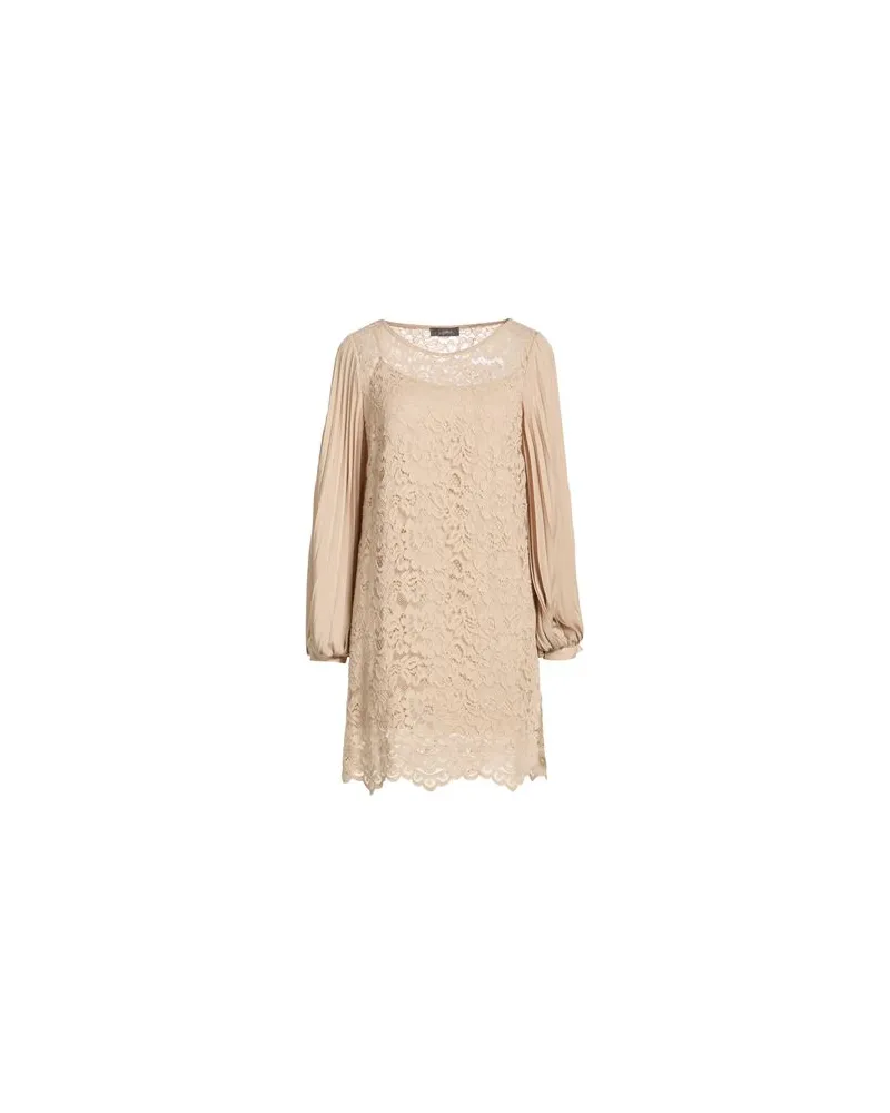 Soallure KLEIDER - Mini-Kleiderauf YOOX.COM Beige
