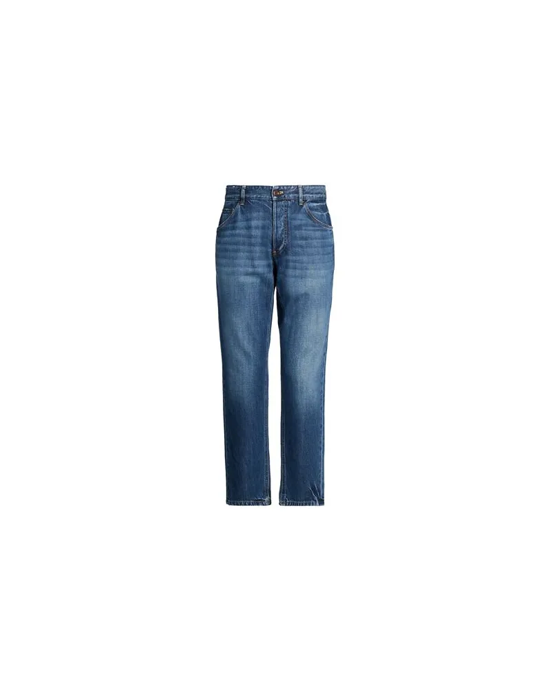 PT TORINO HOSEN & RÖCKE - Jeanshosenauf YOOX.COM Blau