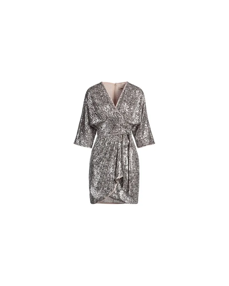 Diane von Furstenberg KLEIDER - Mini-Kleiderauf YOOX.COM Silber