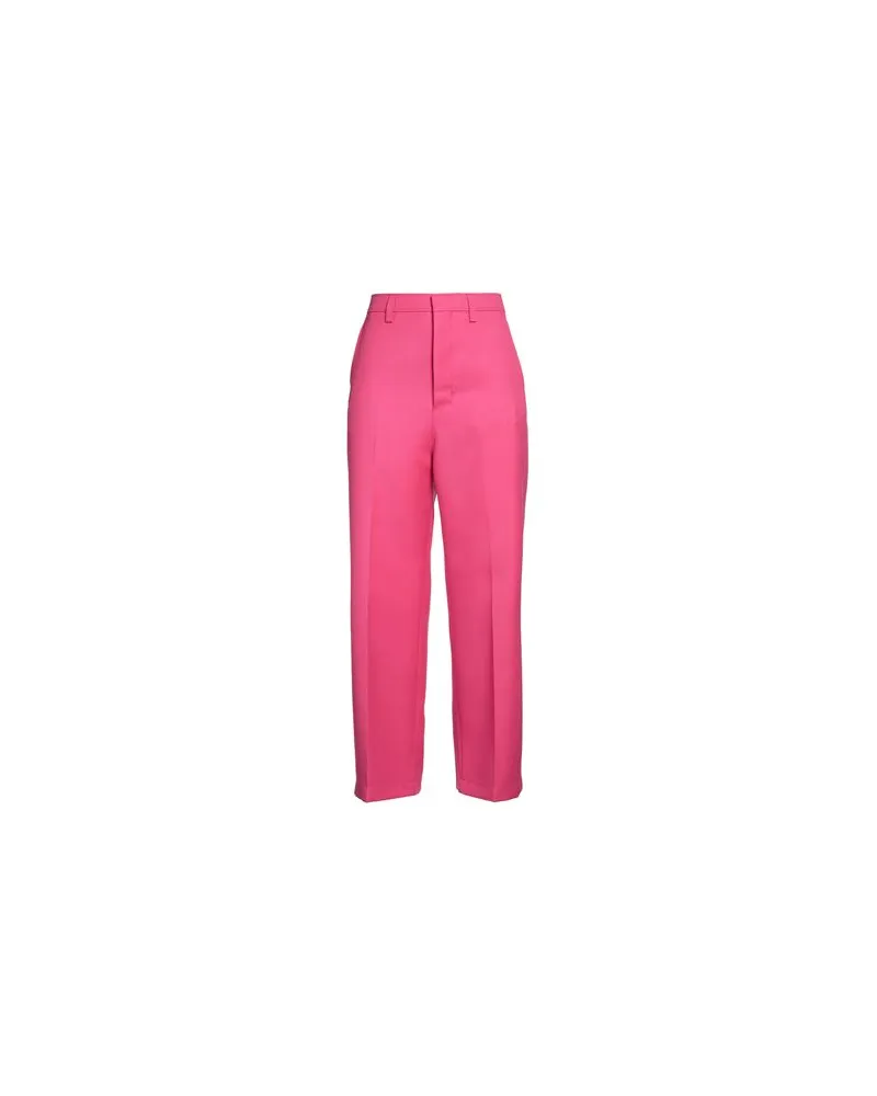 AMI Paris HOSEN & RÖCKE - Hosenauf YOOX.COM Fuchsia