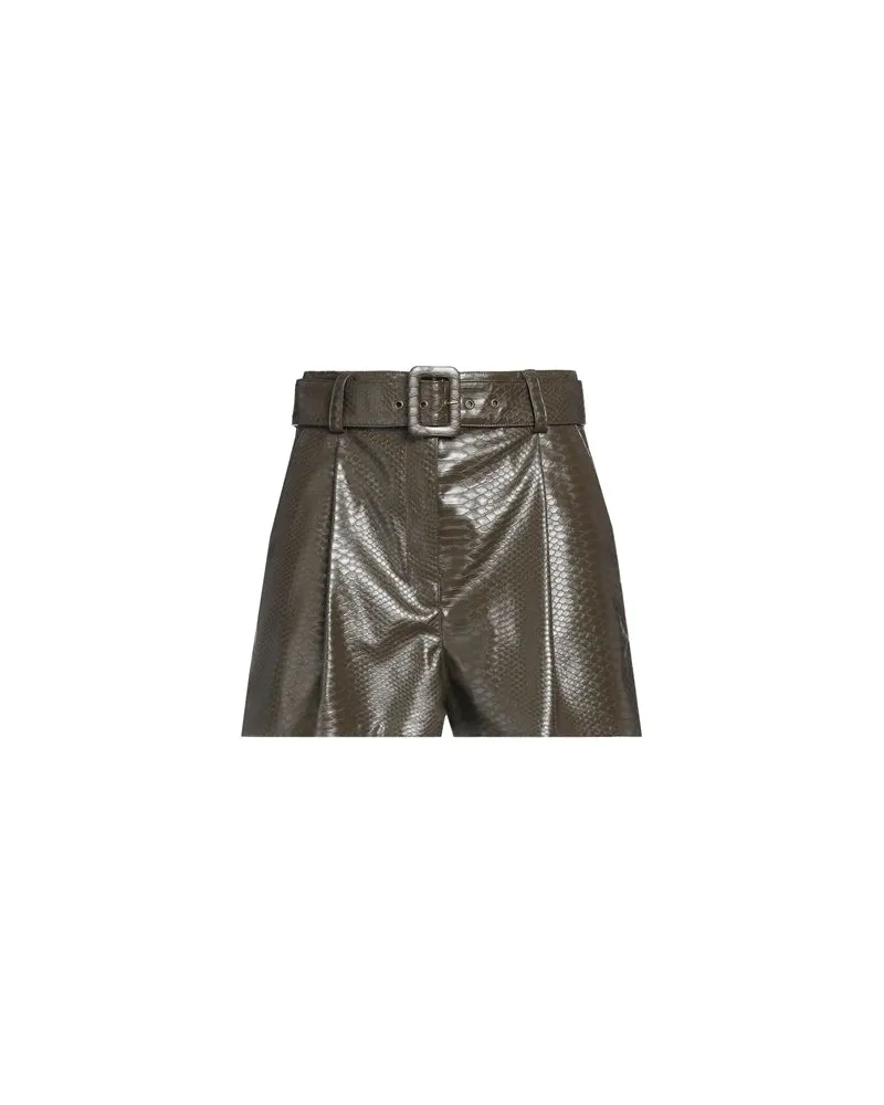 Twin-Set HOSEN & RÖCKE - Shorts & Bermudashortsauf YOOX.COM Militärgrün