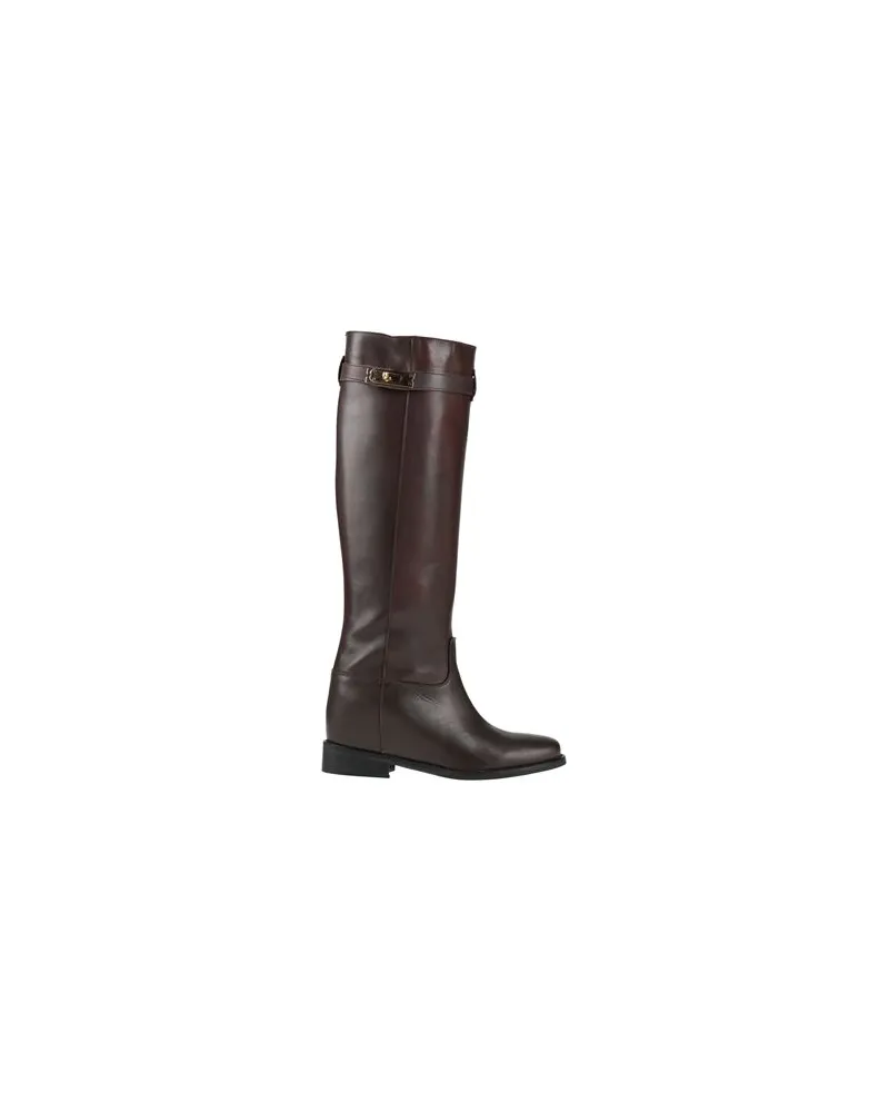 Joy Wendel SCHUHE - Stiefelauf YOOX.COM Dunkelbraun