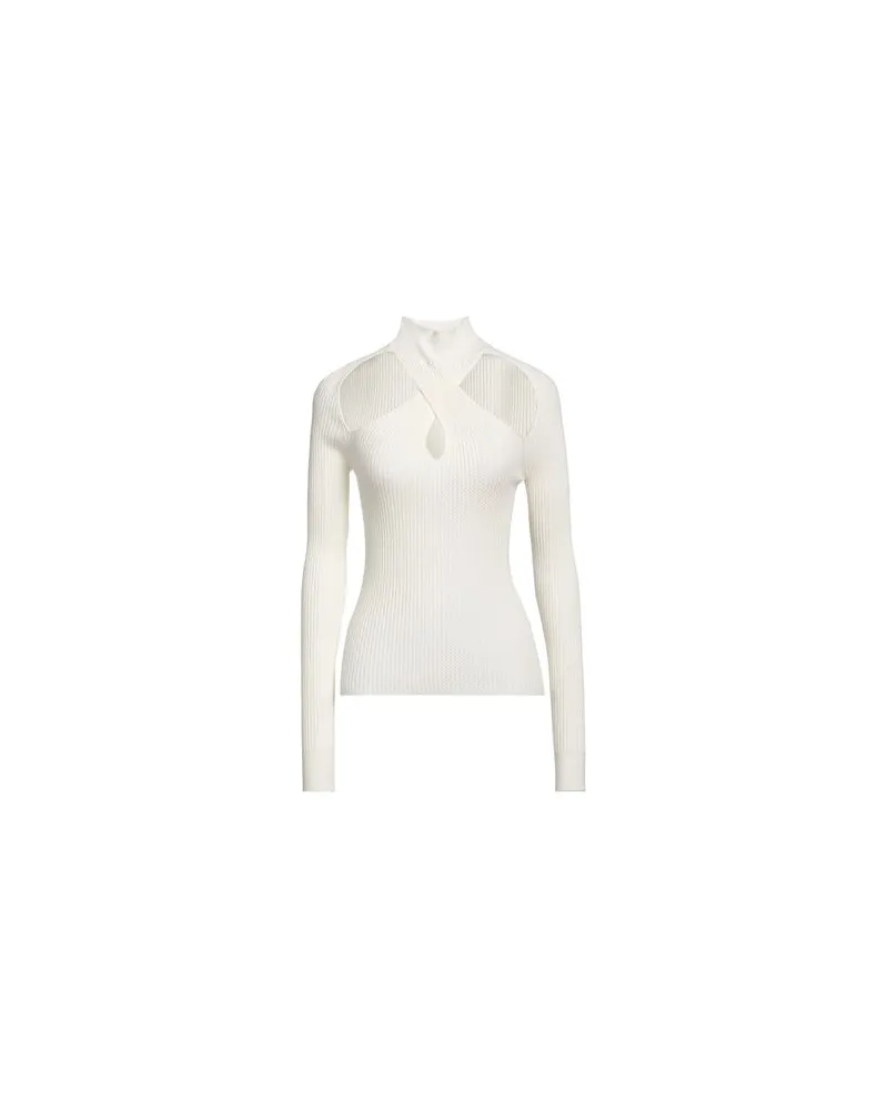 MSGM STRICKWAREN - Rollkragenpulloverauf YOOX.COM Elfenbein