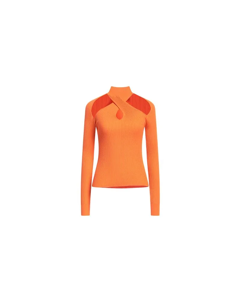 MSGM STRICKWAREN - Rollkragenpulloverauf YOOX.COM Orange