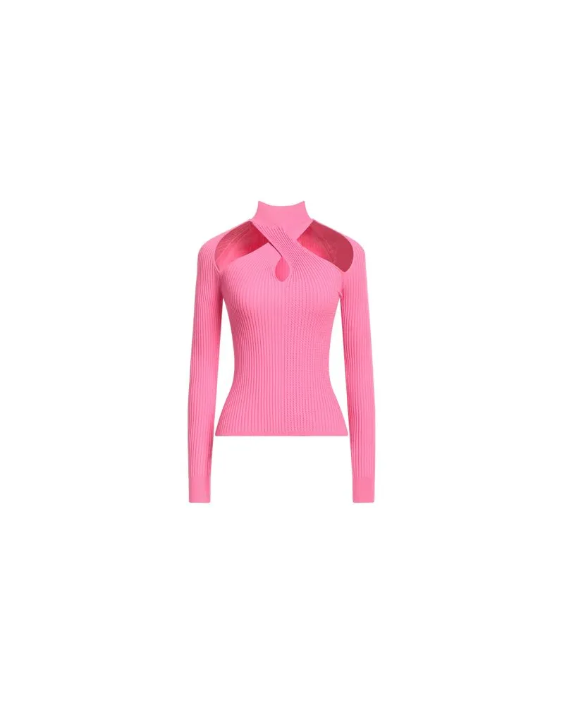 MSGM STRICKWAREN - Rollkragenpulloverauf YOOX.COM Fuchsia