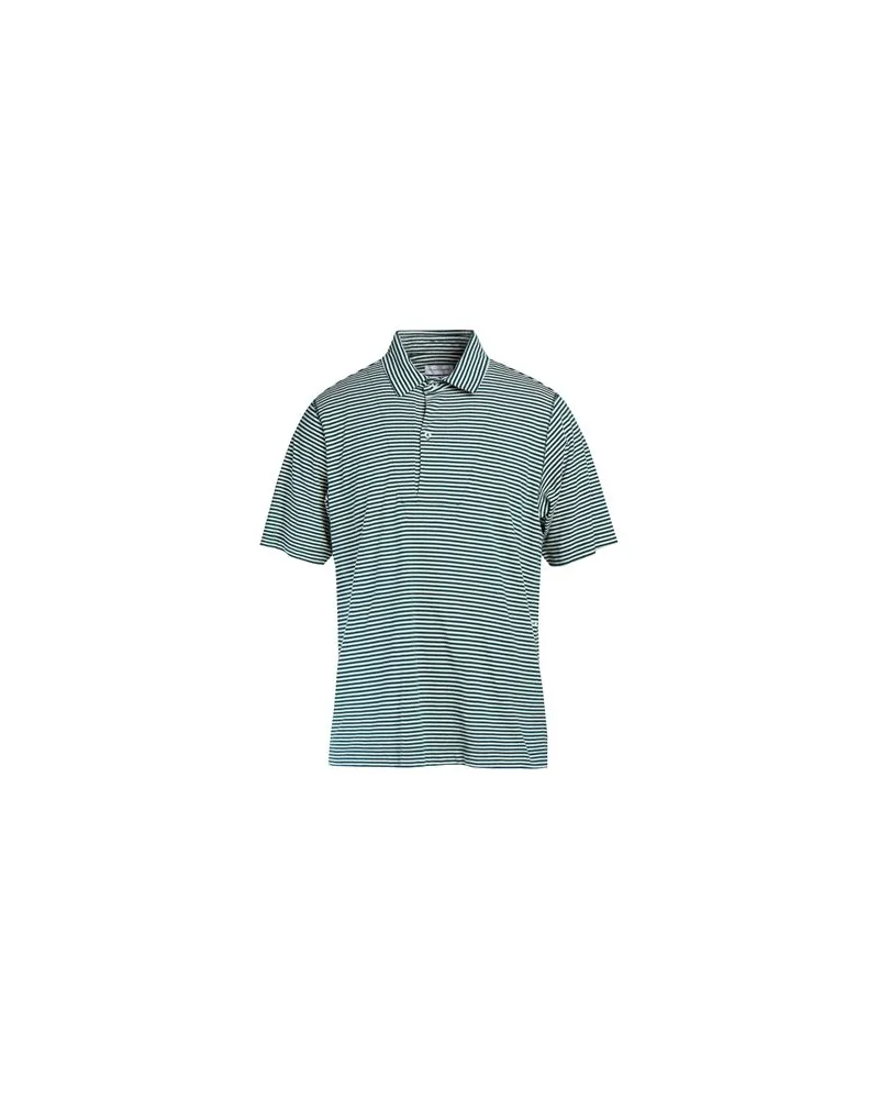 Pop Trading Company TOPS - Poloshirtsauf YOOX.COM Smaragdgrün