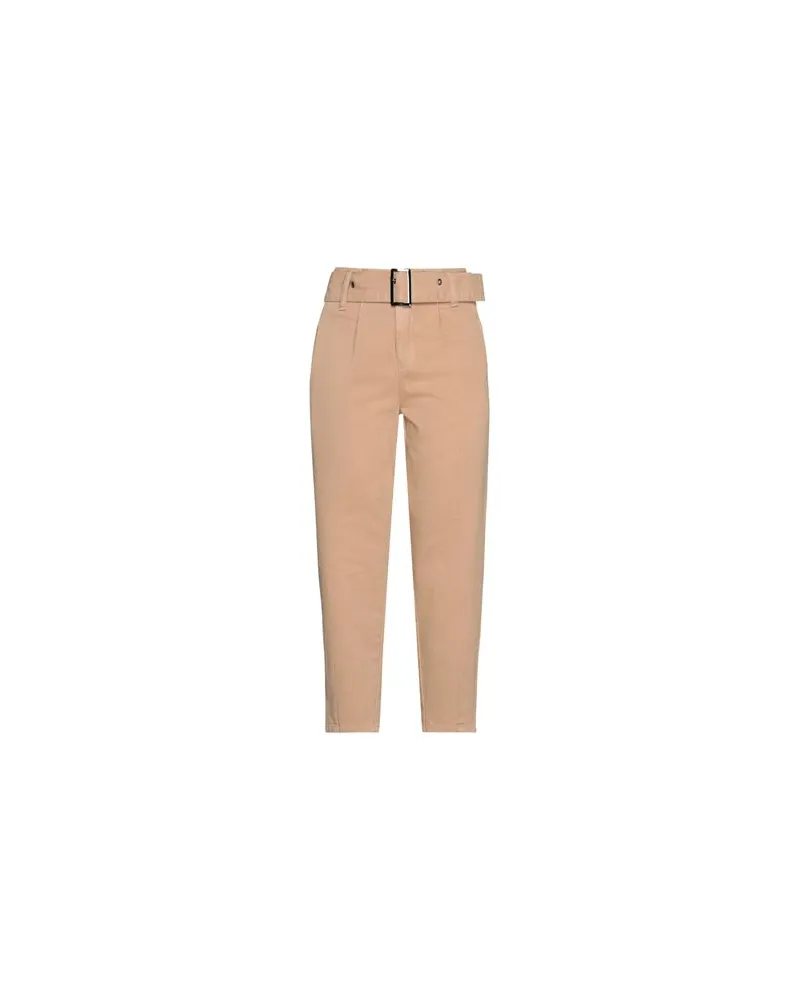 KORALLINE HOSEN & RÖCKE - Jeanshosenauf YOOX.COM Kamel