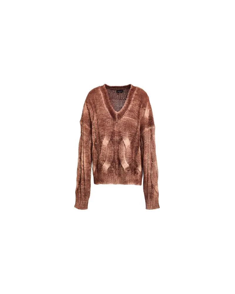 Roberto Collina STRICKWAREN - Pulloverauf YOOX.COM Braun