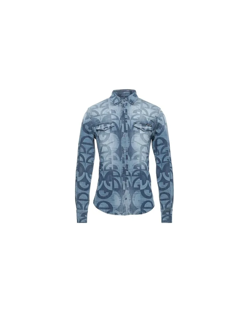 Dolce & Gabbana TOPS - Jeanshemdenauf YOOX.COM Blau