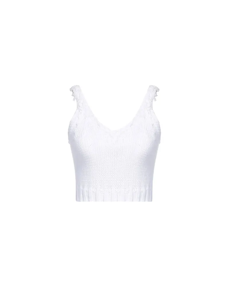 Ermanno Scervino TOPS - Topsauf YOOX.COM Weiß