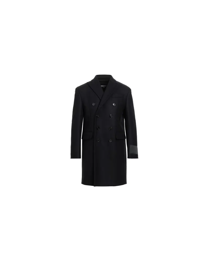 Dsquared2 JACKEN & MÄNTEL - Mäntelauf YOOX.COM Schwarz