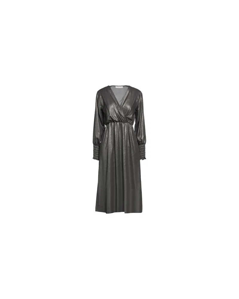 Boutique de la Femme KLEIDER - Midi-Kleiderauf YOOX.COM Blei