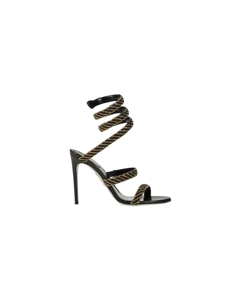 René Caovilla SCHUHE - Sandalenauf YOOX.COM Schwarz