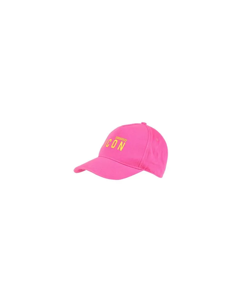 Dsquared2 ICON - ACCESSOIRES - Mützen & Hüteauf YOOX.COM Fuchsia