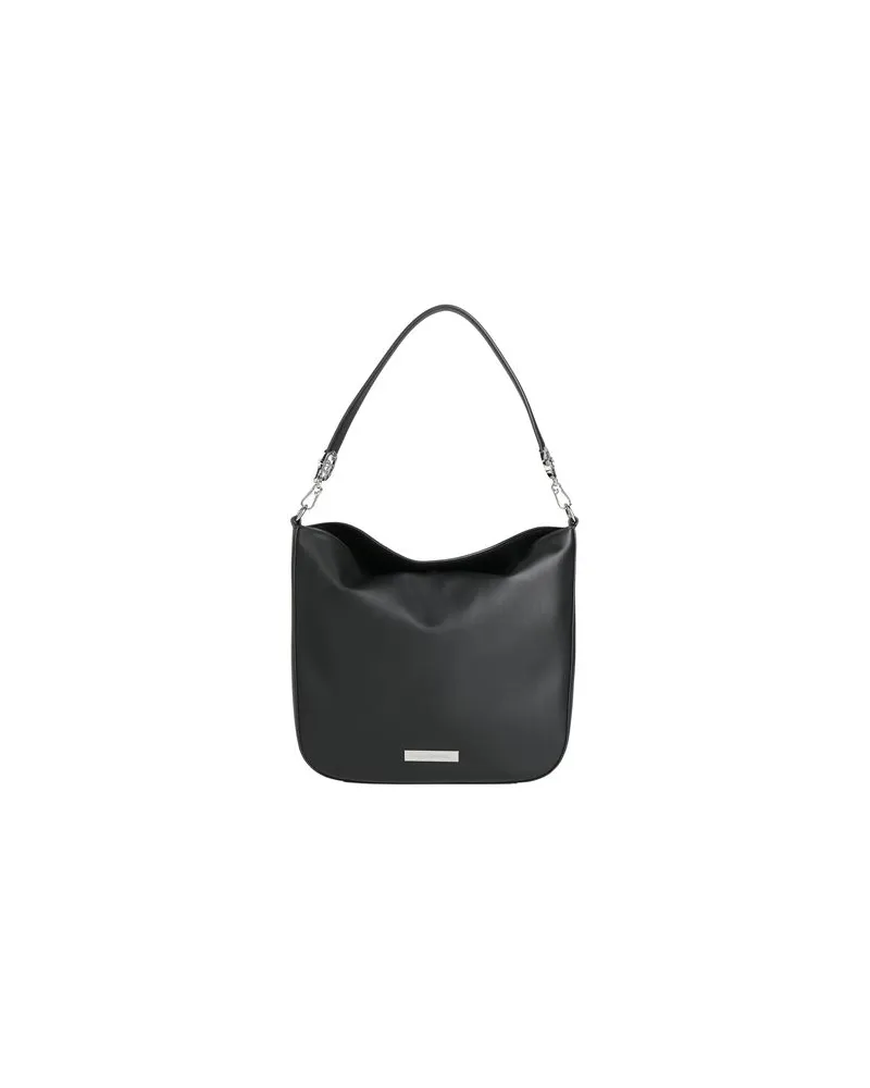 Karl Lagerfeld IKON SMOOTH OUTLINE HOBO - TASCHEN - Schultertaschenauf YOOX.COM Schwarz