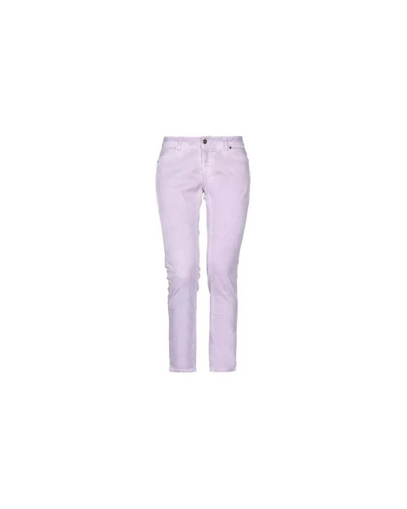 Twin-Set HOSEN & RÖCKE - Jeanshosenauf YOOX.COM Lila