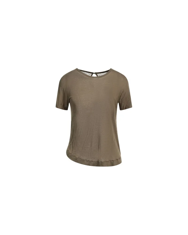 Majestic TOPS - T-shirtsauf YOOX.COM Militärgrün