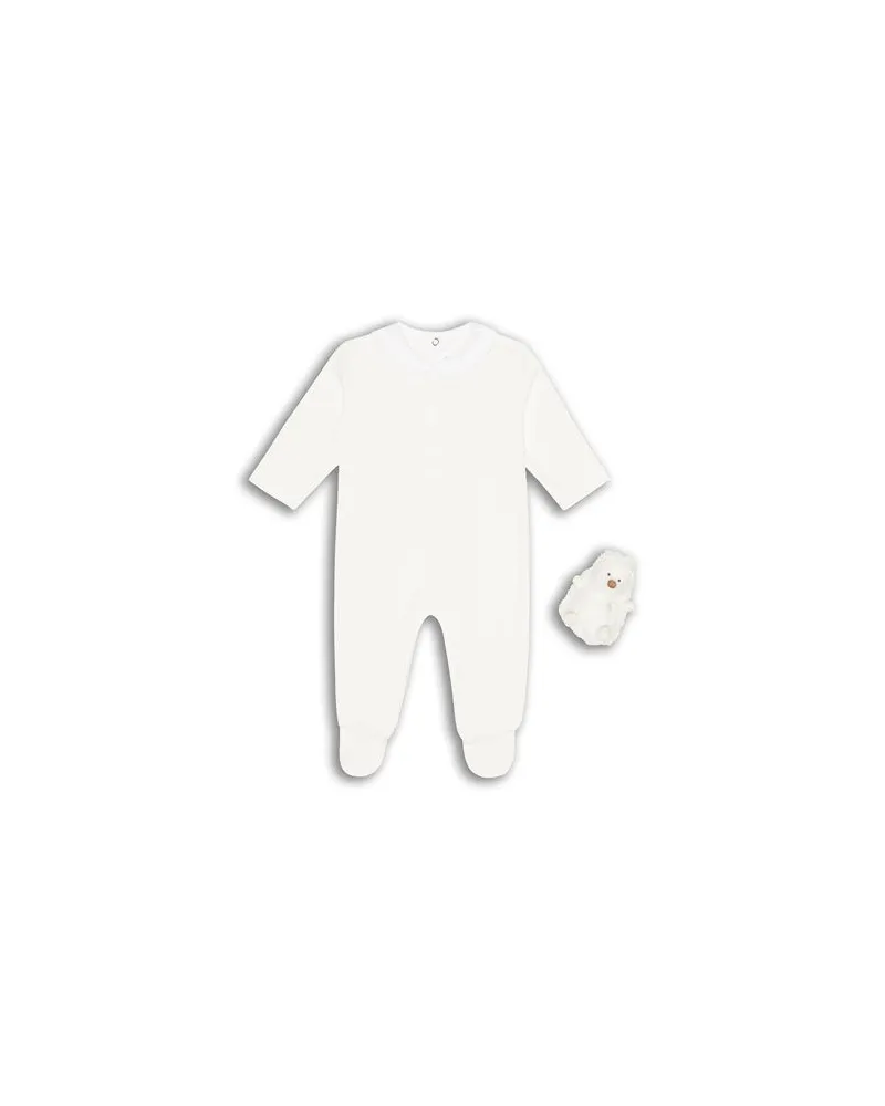 Tartine et Chocolat NEUGEBORENE - Babystrampler & -Latzhoseauf YOOX.COM Weiß