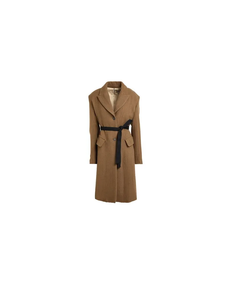 Masnada JACKEN & MÄNTEL - Mäntelauf YOOX.COM Khaki