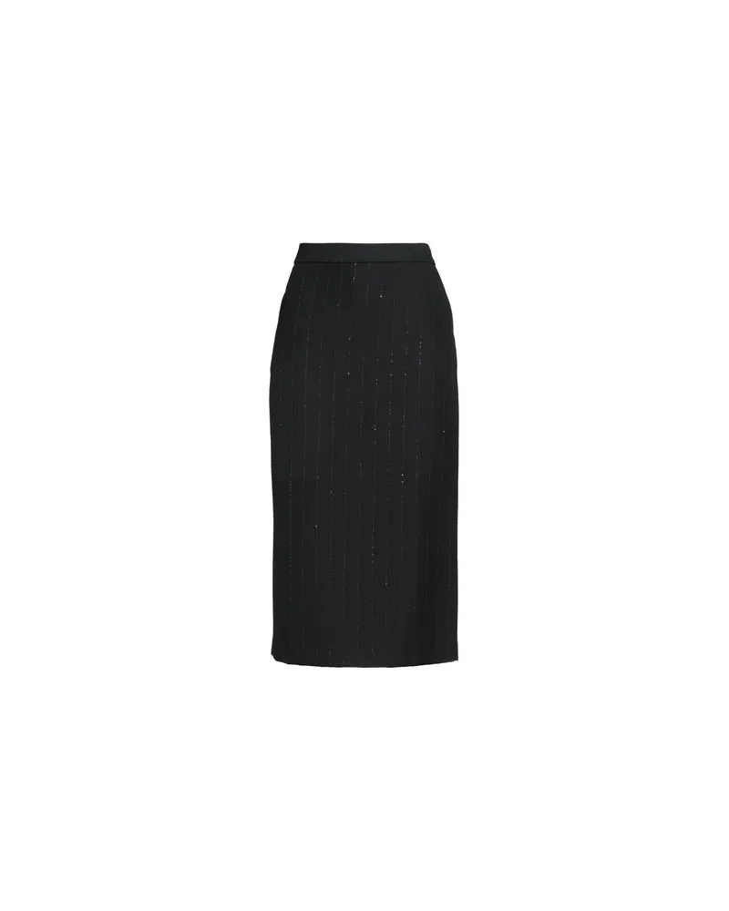 Icona By Kaos HOSEN & RÖCKE - Midi-Röckeauf YOOX.COM Schwarz