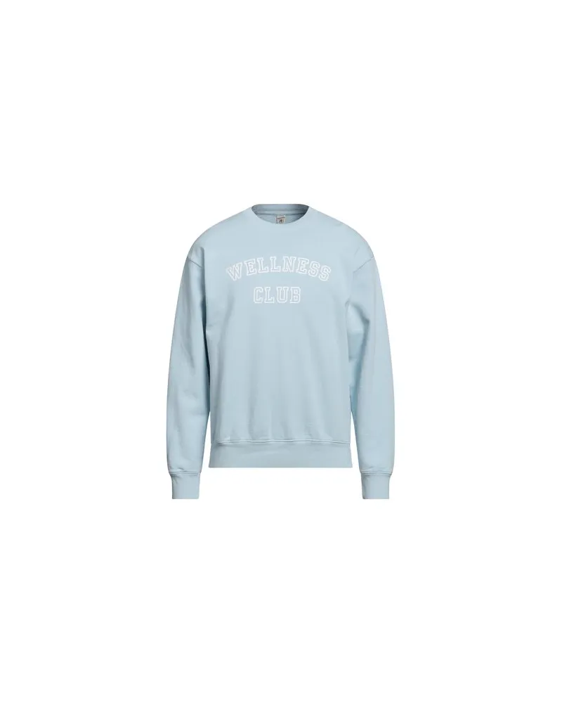 SPORTY & RICH TOPS - Sweatshirtsauf YOOX.COM Himmelblau