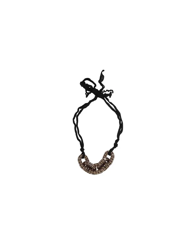 Jil Sander SCHMUCK und UHREN - Halskettenauf YOOX.COM Schwarz