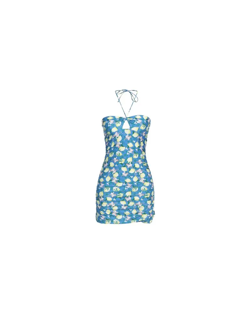 La Perla KLEIDER - Mini-Kleiderauf YOOX.COM Azurblau