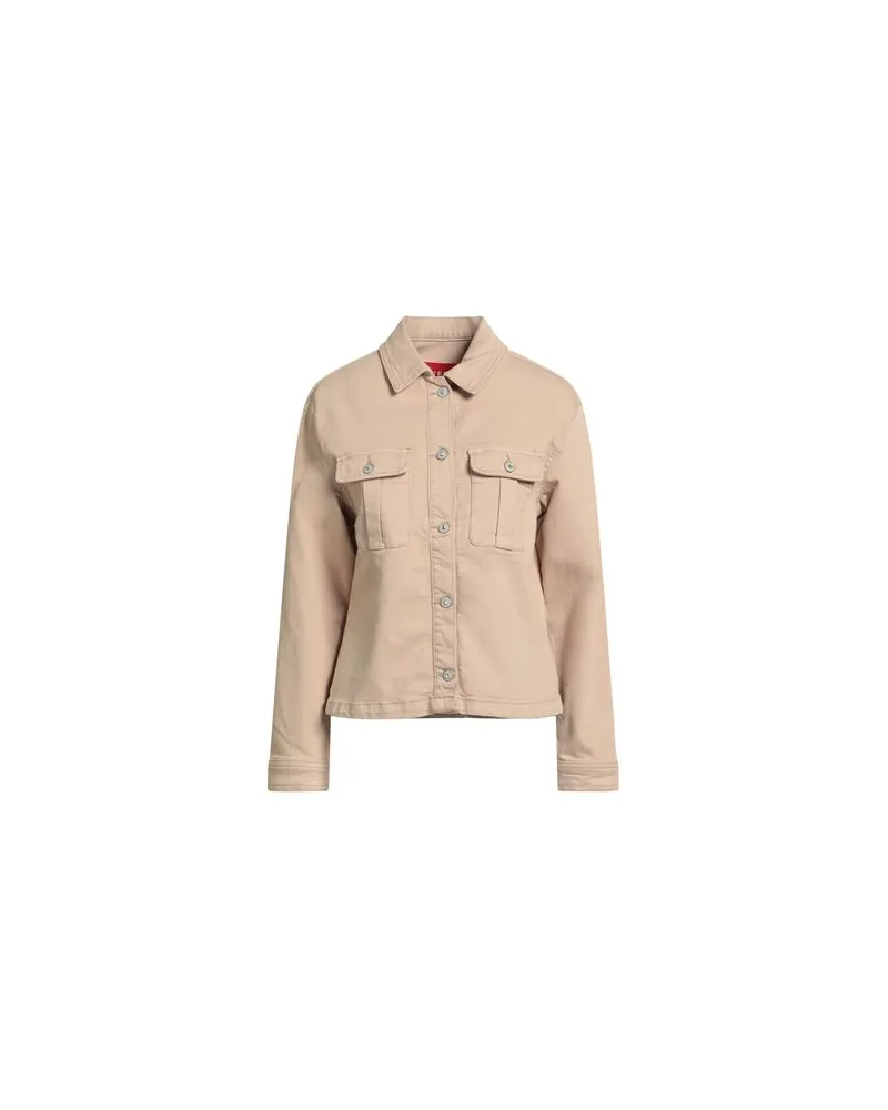 Guess TOPS - Jeanshemdenauf YOOX.COM Beige