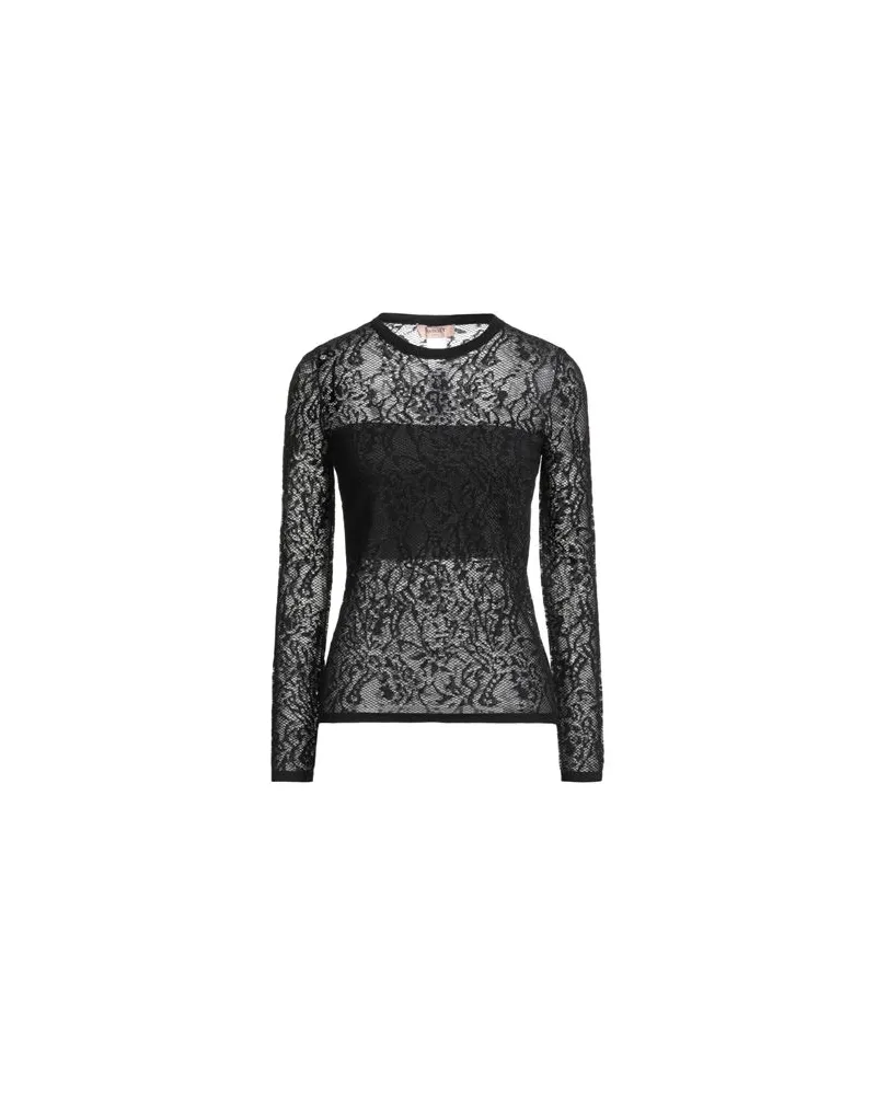 Twin-Set STRICKWAREN - Pulloverauf YOOX.COM Schwarz