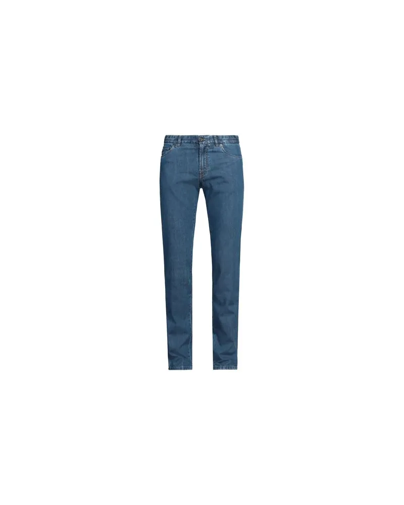 Brioni HOSEN & RÖCKE - Jeanshosenauf YOOX.COM Blau