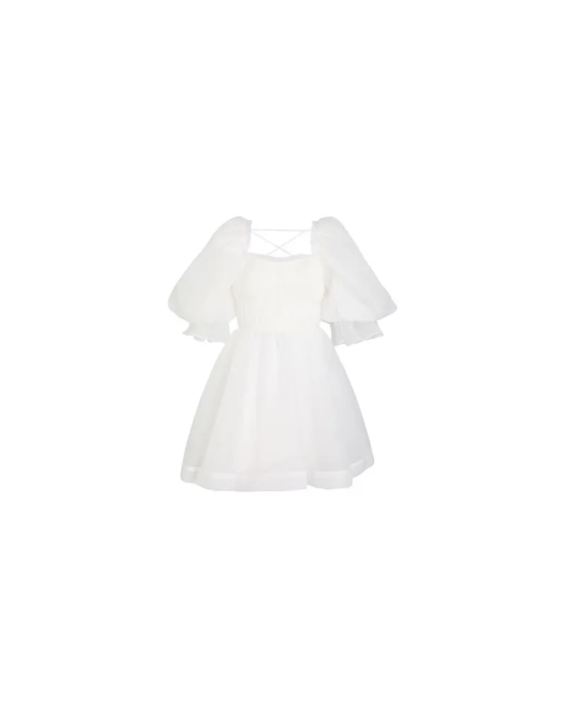 Aje. KLEIDER - Mini-Kleiderauf YOOX.COM Weiß