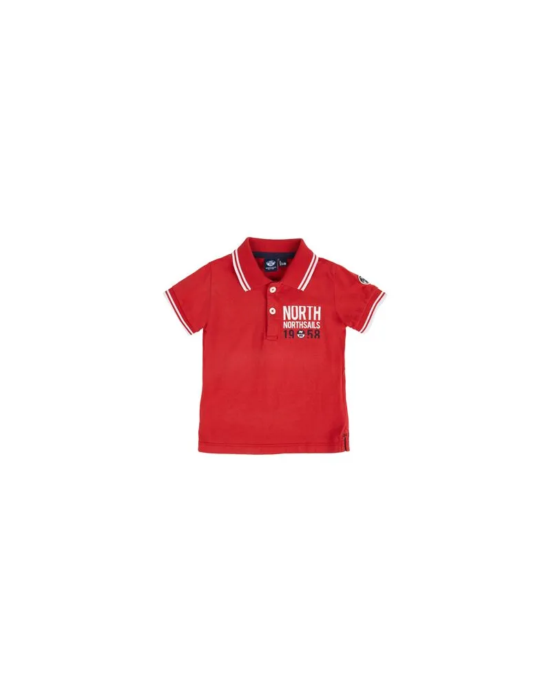 North Sails TOPS - Poloshirtsauf YOOX.COM Rot