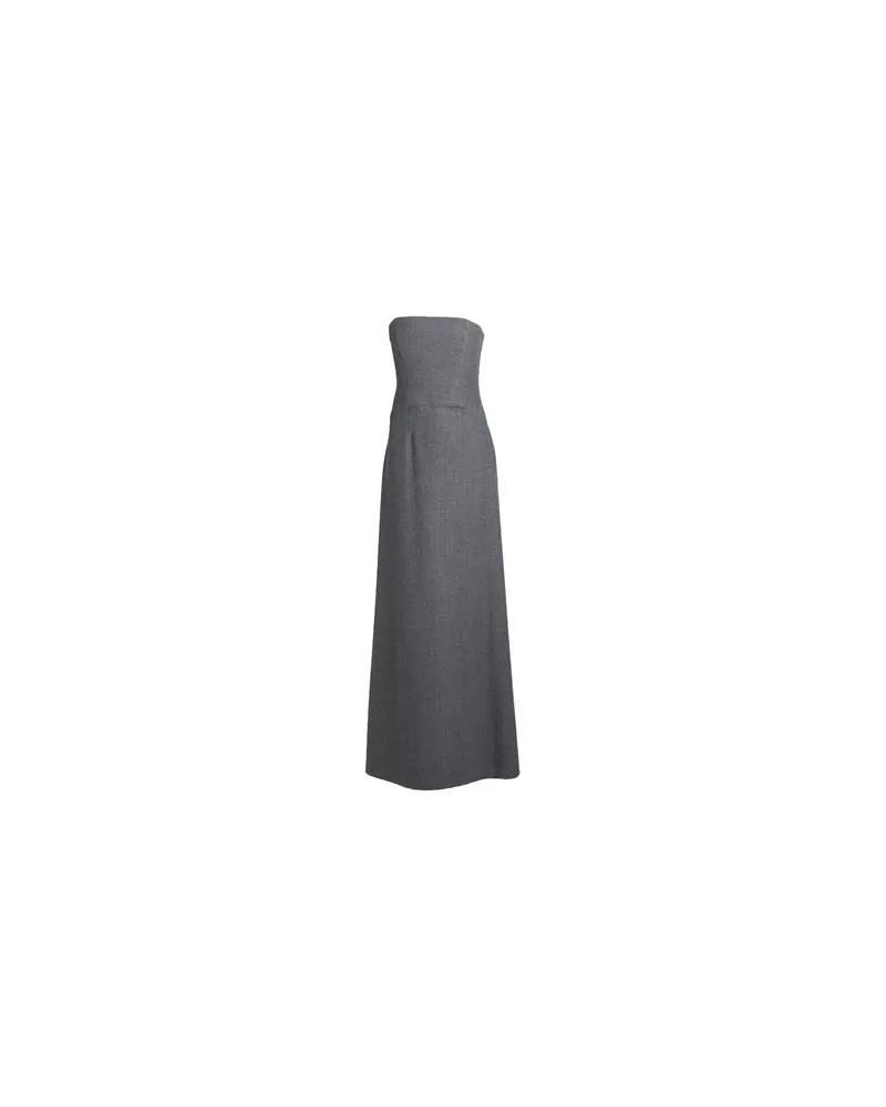 Alberta Ferretti KLEIDER - Maxi-Kleiderauf YOOX.COM Braungrau