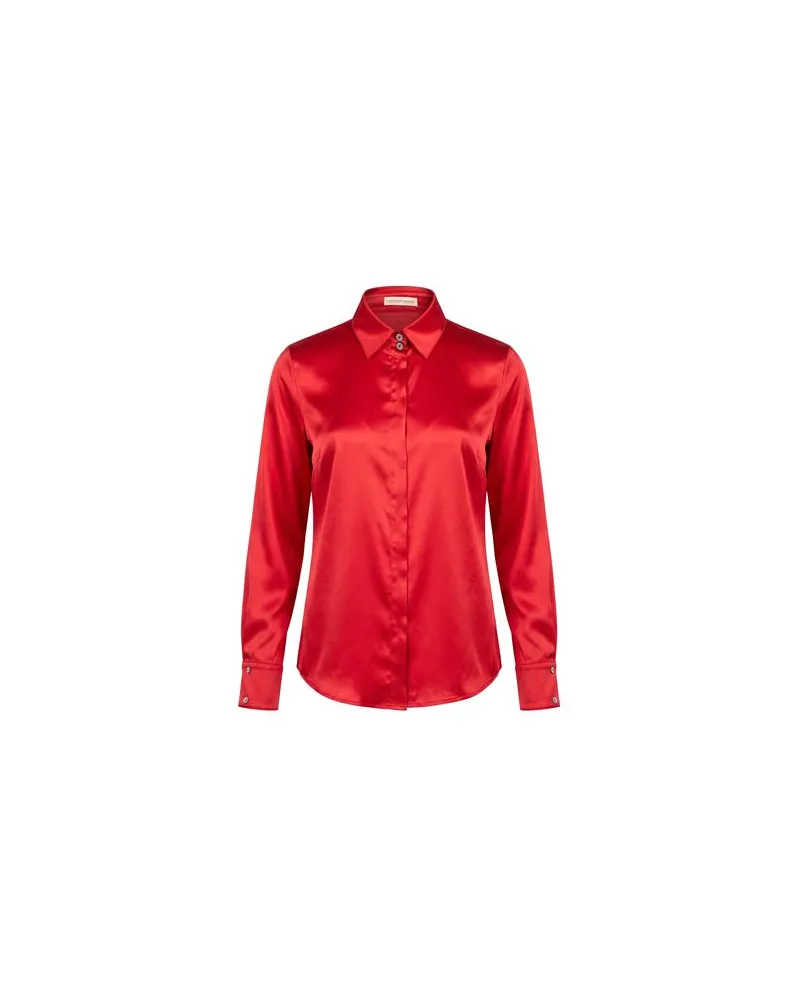 Camicettasnob TOPS - Hemdenauf YOOX.COM Rot