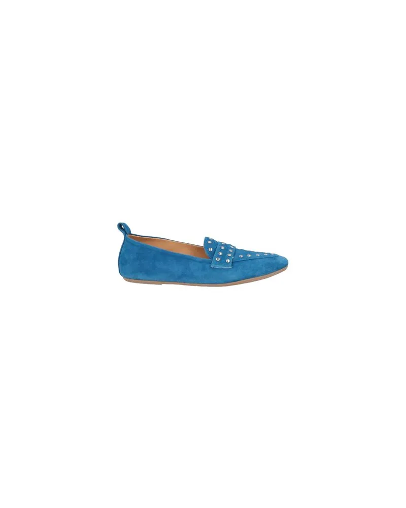BY A. SCHUHE - Mokassinsauf YOOX.COM Azurblau