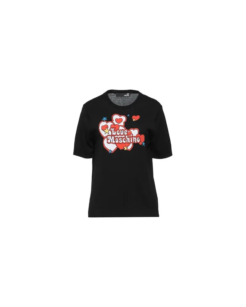 Moschino STRICKWAREN - Pulloverauf YOOX.COM Schwarz