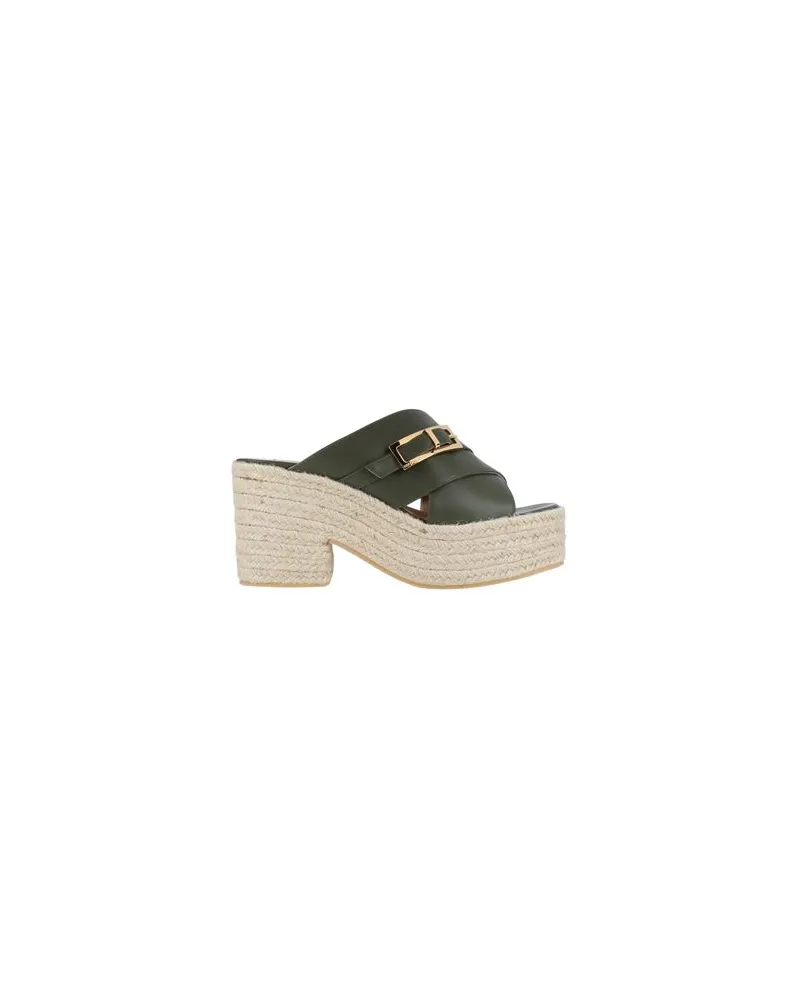 Sergio Rossi SCHUHE - Espadrillesauf YOOX.COM Militärgrün
