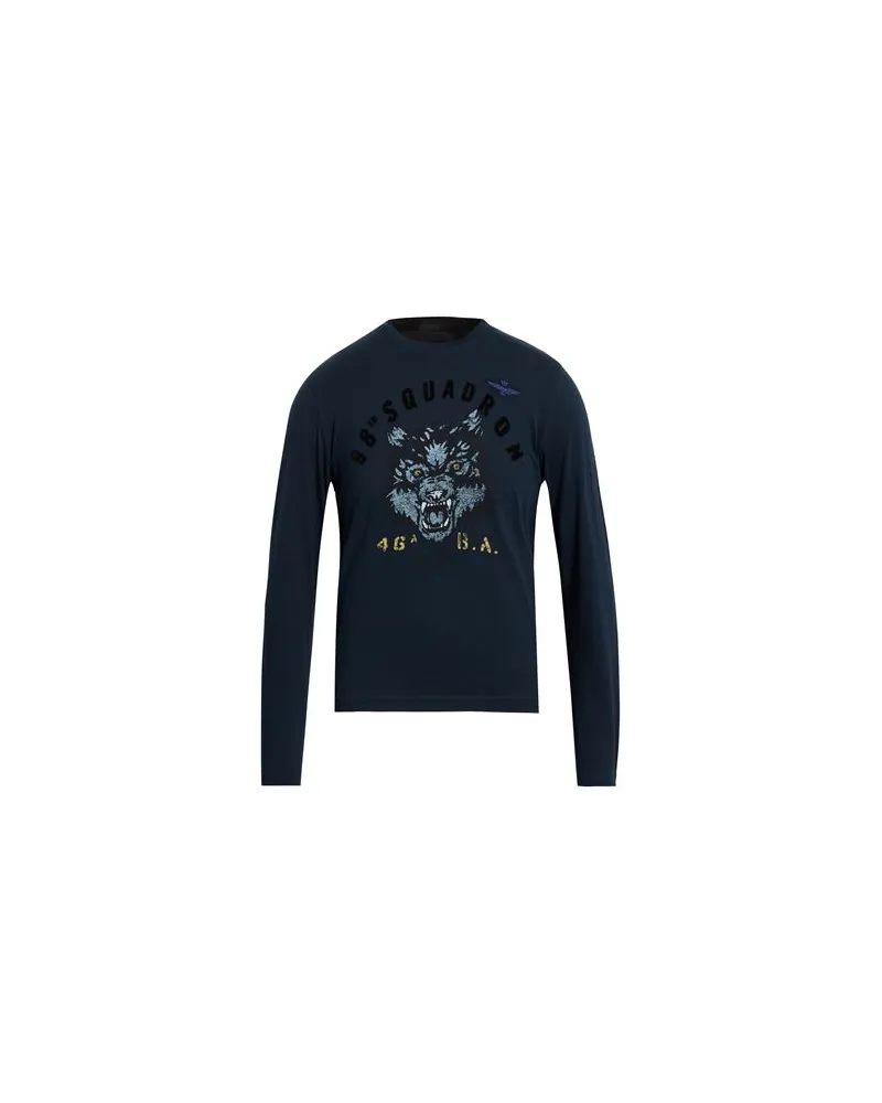 Aeronautica Militare TOPS - T-shirtsauf YOOX.COM Nachtblau